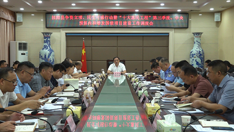 深入推进“六大新行动” 全面实施“八大行动”｜我县召开争资立项、民生可感行动等工作调度会