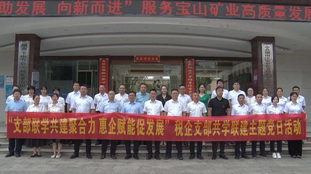 “税助发展 向新而进”服务宝山矿业高质量发展主题活动举行