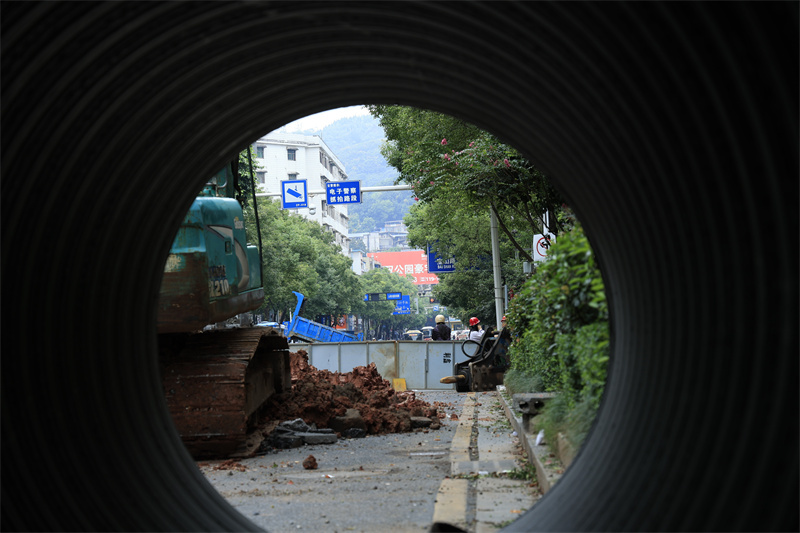 践初心 办实事丨我县聚焦排水管网改造 让市民不再“涝”心