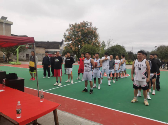 樟市镇举办2024“迎国庆·篮球杯”友谊篮球赛