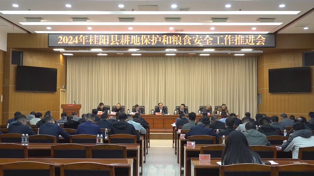 2024年全县耕地保护和粮食安全工作推进会召开