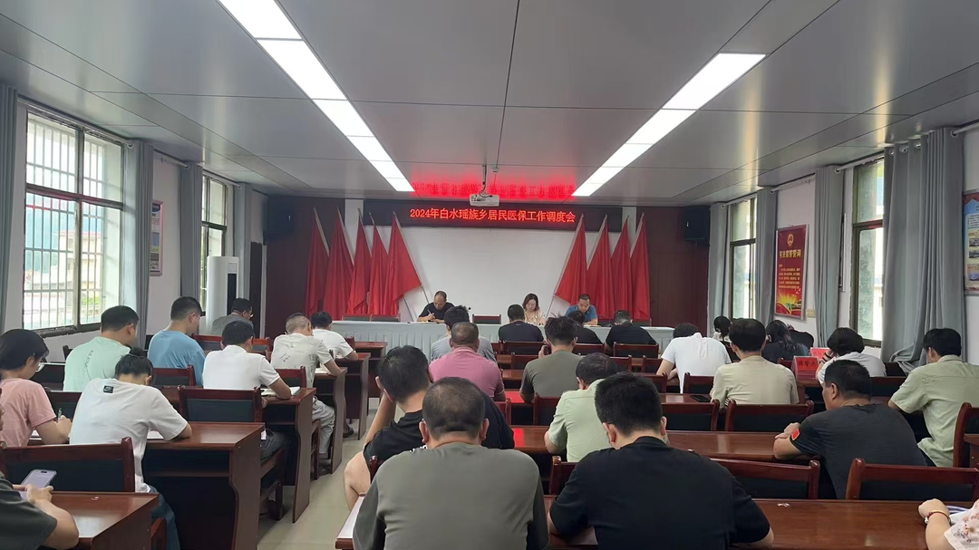 白水瑶族乡：多管齐下，打出完成医保征缴组合拳