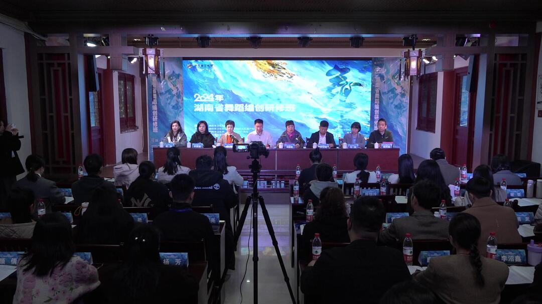 2024年湖南省舞蹈编创研修班在我县开班