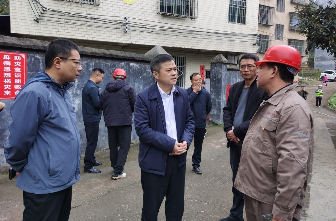 巫初华督导地质灾害防治、群众身边不正之风和腐败问题集中整治工作