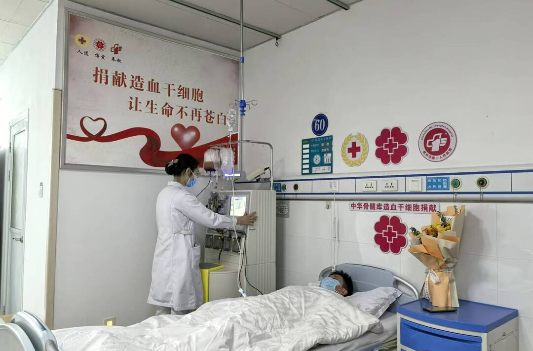 我县第一例造血干细胞志愿者捐献成功