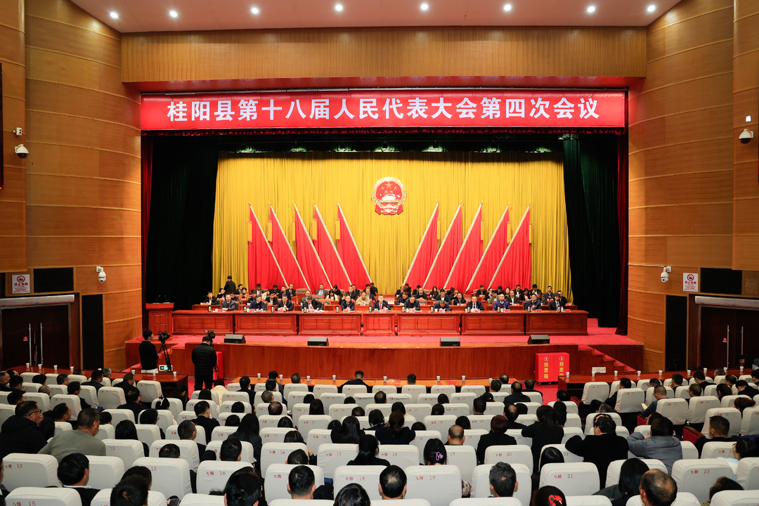聚焦两会︱桂阳县第十八届人民代表大会第四次会议闭幕