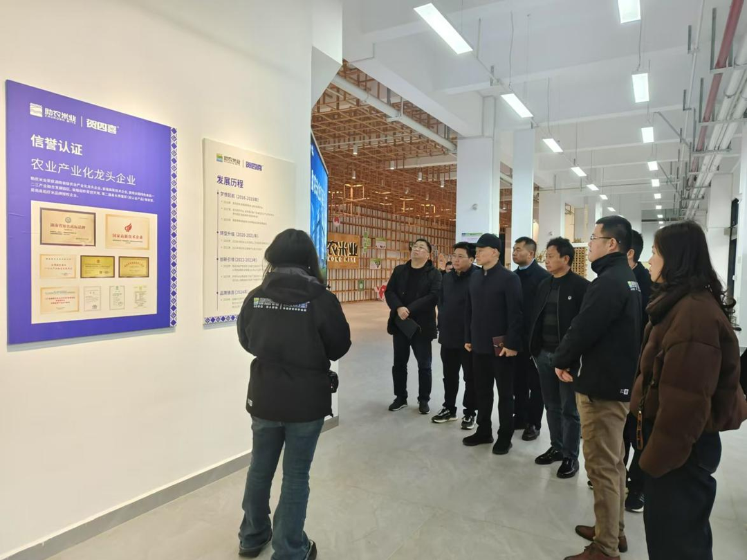 桂阳县考察组赴南县考察学习稻米区域品牌推广工作