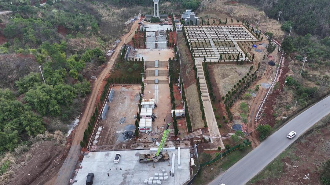 桂阳烈士陵园改扩建项目预计3月底完工