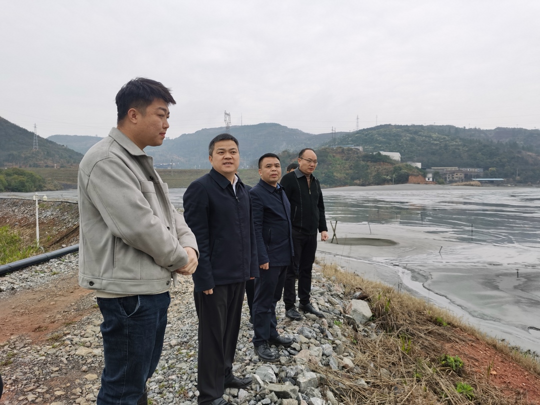 巫初华调研安全生产、防汛备汛等工作