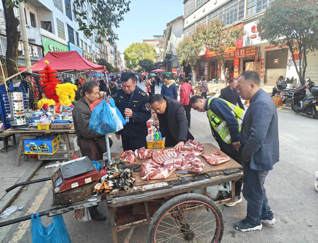 塘市镇：筑牢食品安全防线 守护群众舌尖安全