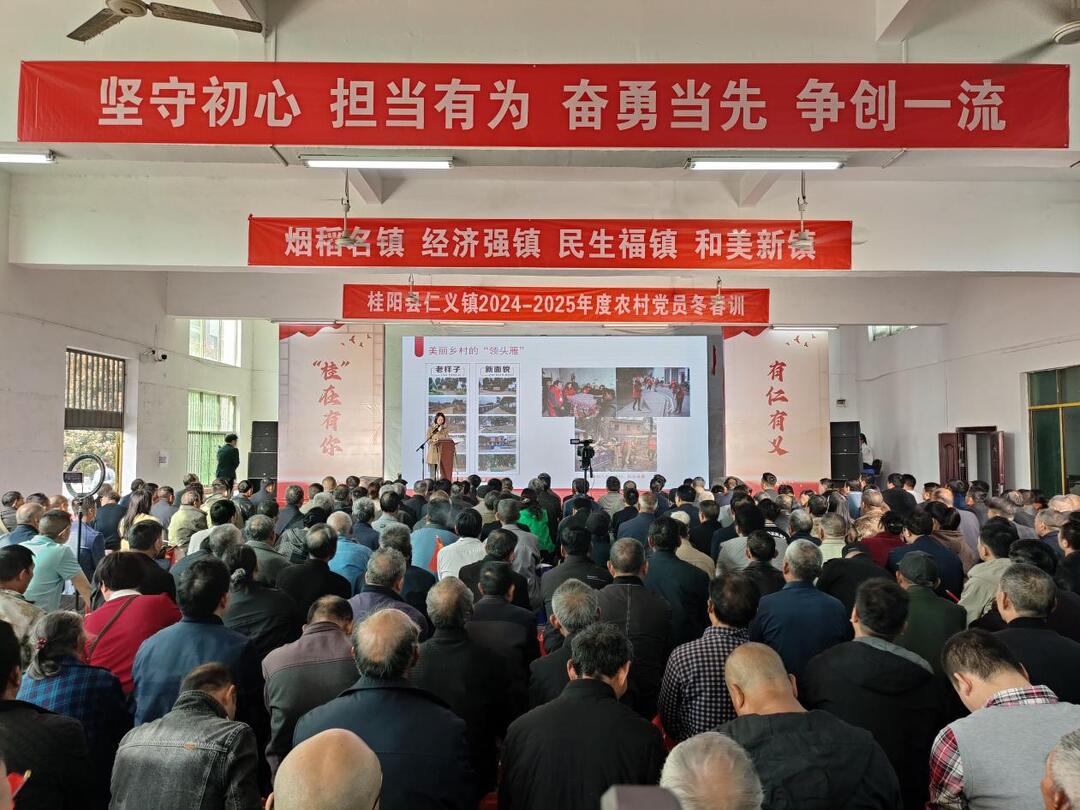 仁义镇成功举办农村党员冬春训 为党员蓄势赋能