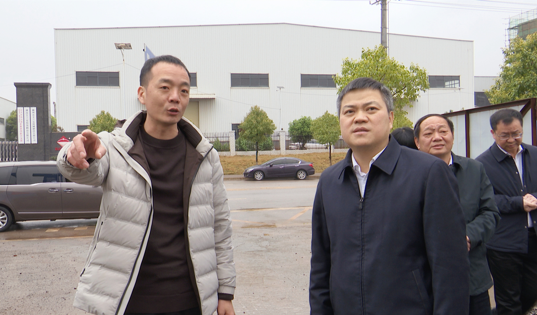 巫初华调研联点帮扶家居智造产业重点项目