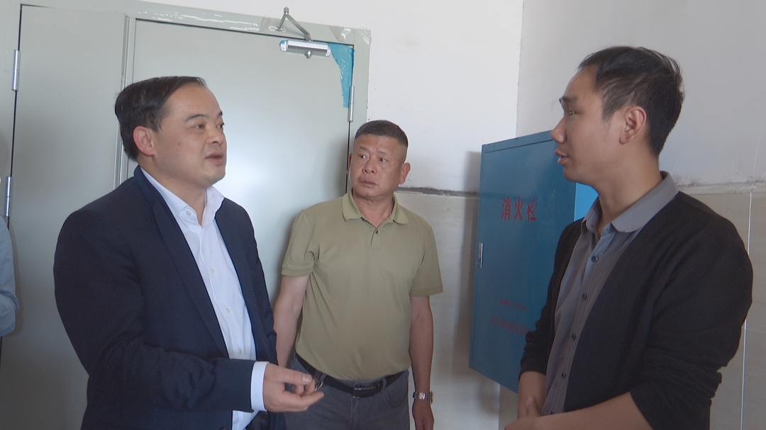 李志强调研高层建筑消防安全隐患整改工作