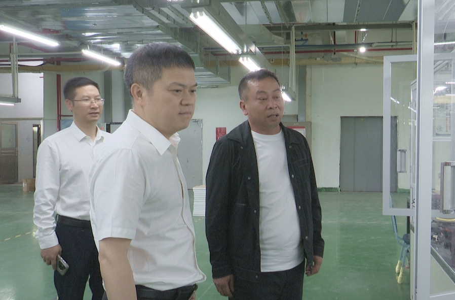 巫初华调研桂阳高新区“五一”节前安全生产工作