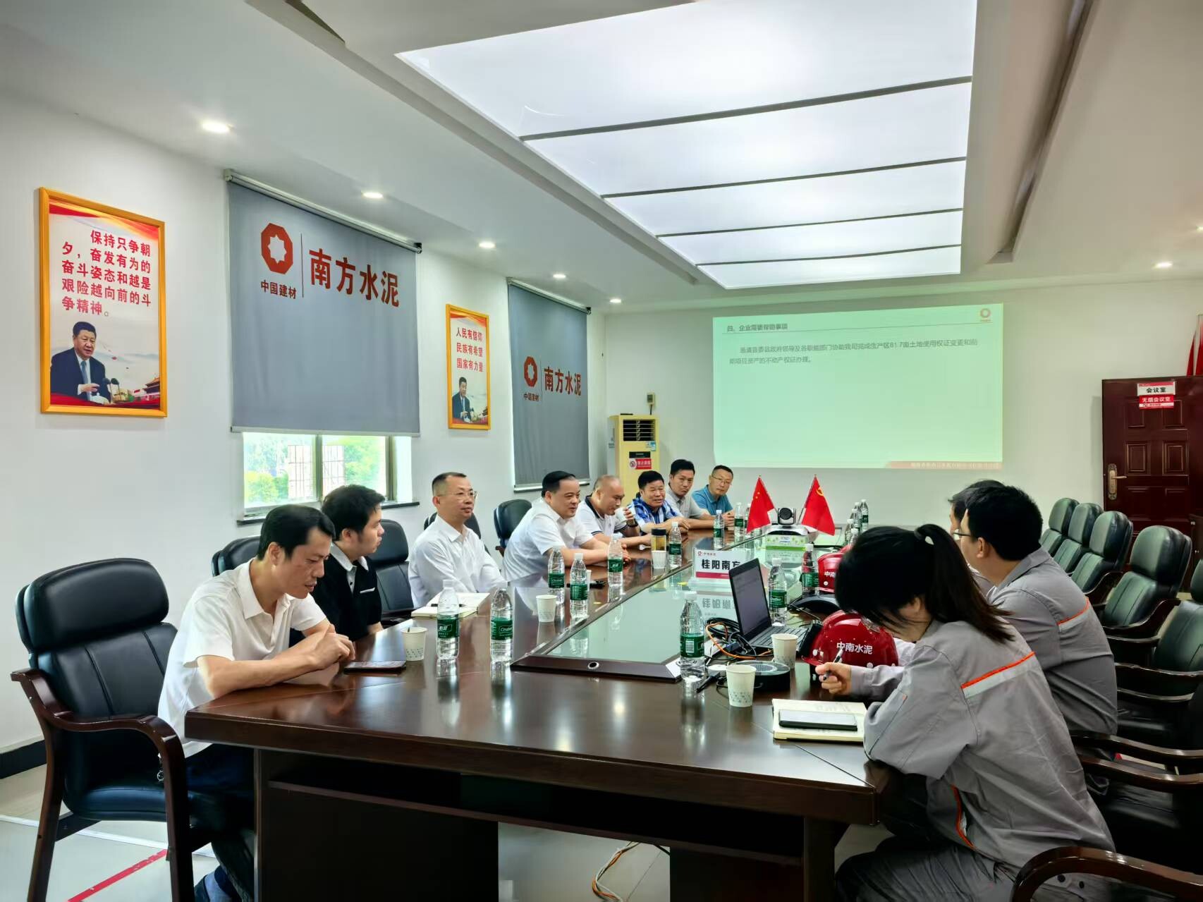 李志强到桂阳高新区燕山项目区现场办公