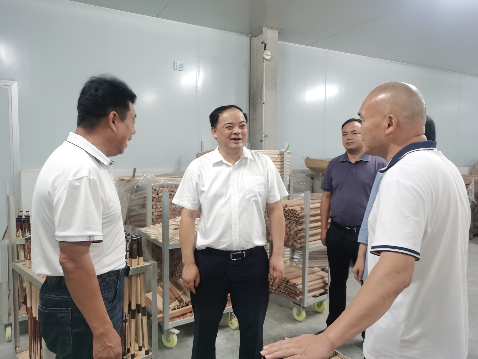 李志强到桂阳高新区现场办公