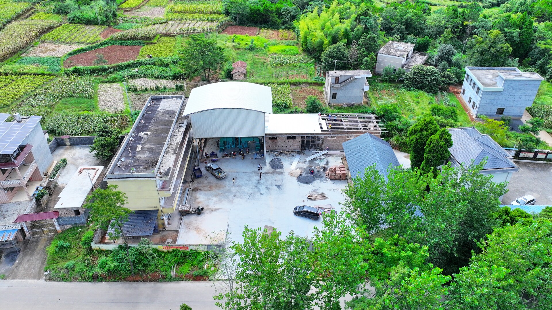践初心 办实事｜雷坪镇三泉口社区：村里建起稻谷烘干中心  助农走上致富“稻”路