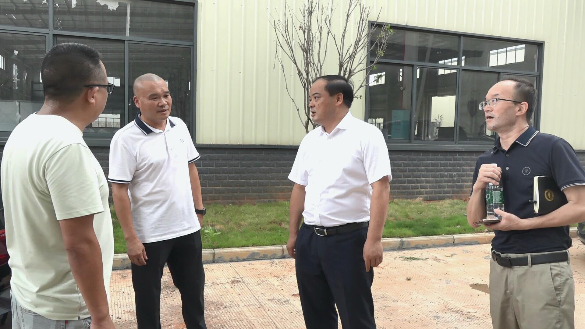 李志强到桂阳高新区开展现场办公