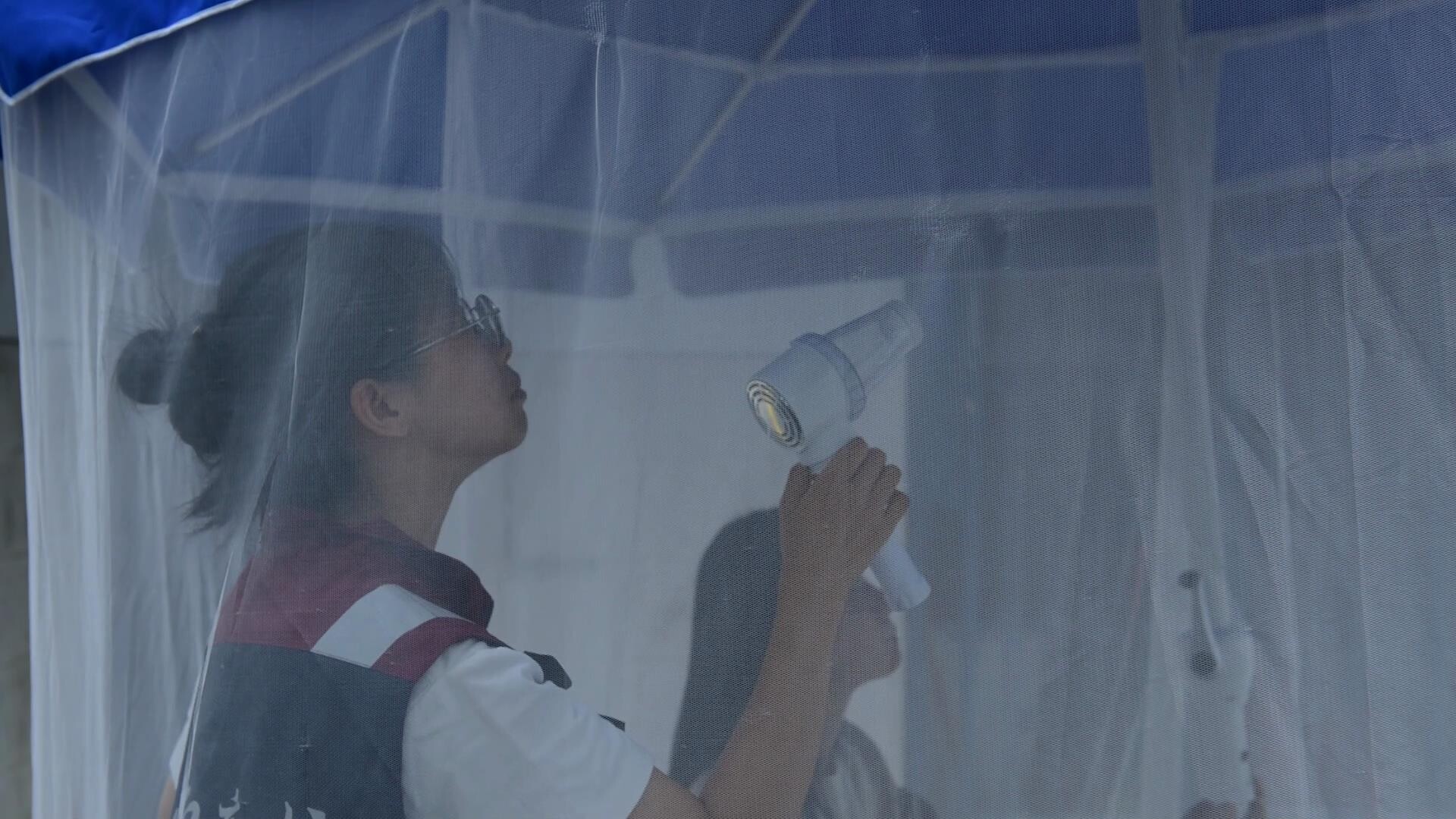 县疾控中心: 蚊虫监测进校园 护航师生健康防线