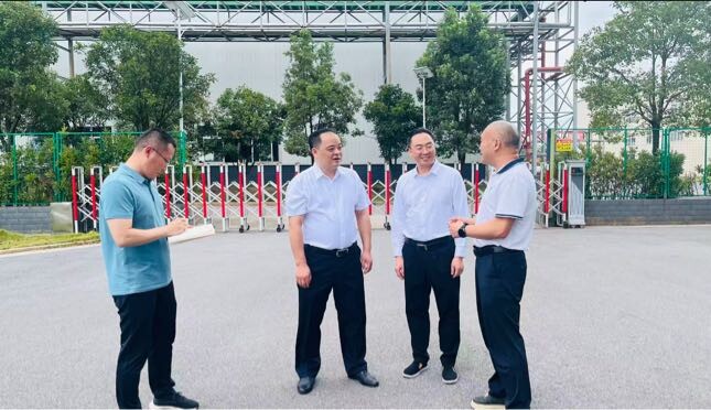 李志强到桂阳高新区现场办公
