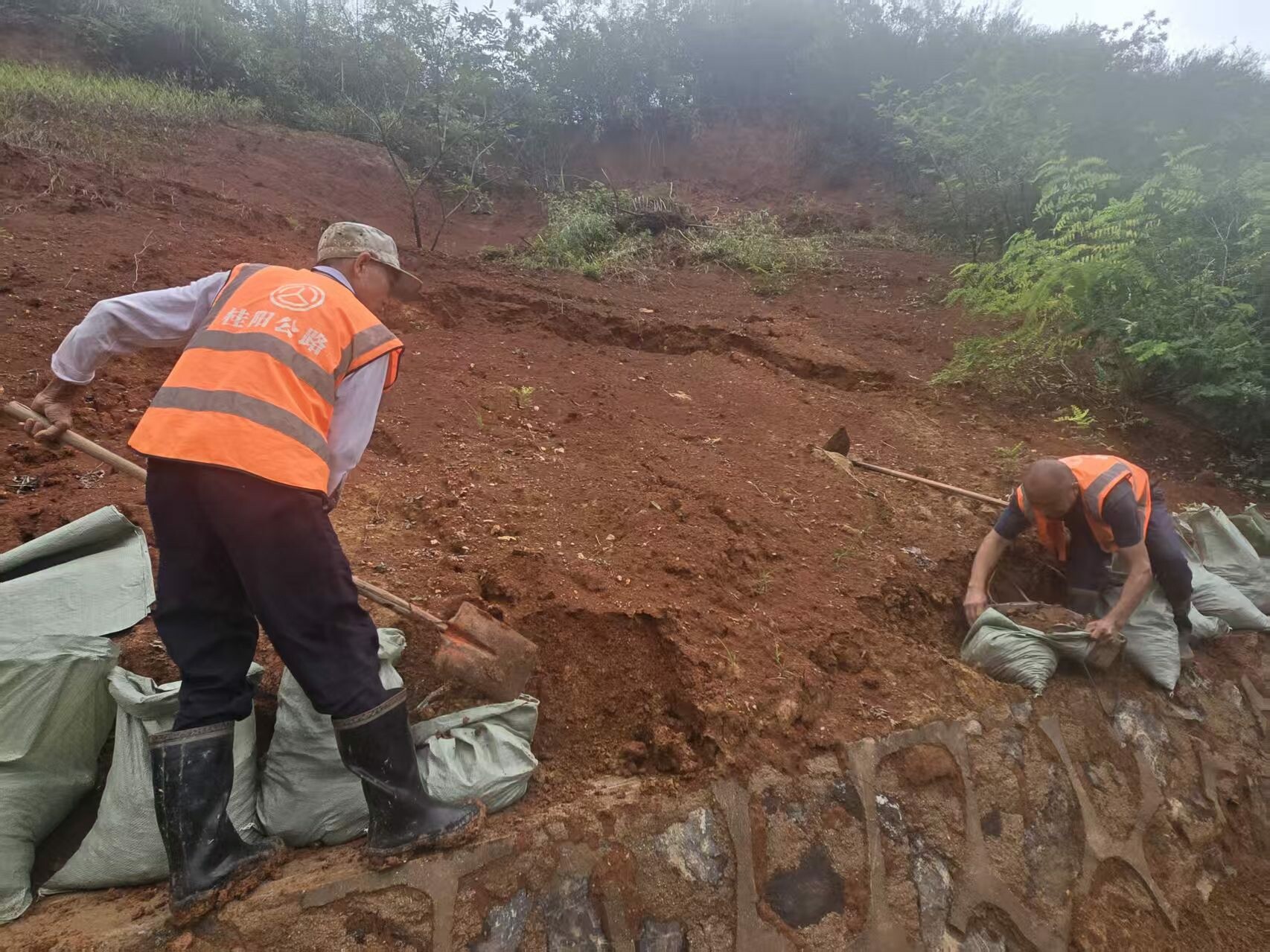县公路建设养护中心：防范台风过境 筑牢道路交通“安全堤”