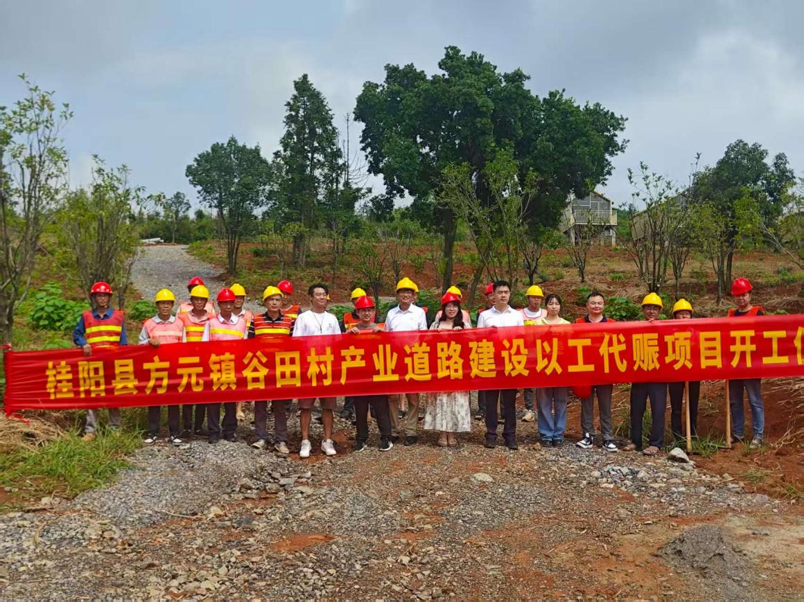 党建引领聚合力 以工代赈促振兴  ——方元镇谷田村绘就乡村发展新图景