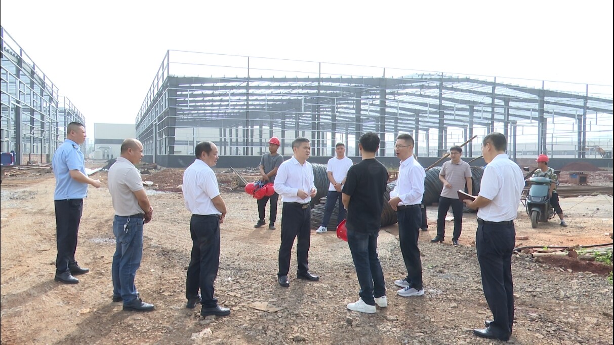 巫初华调研企业产业发展情况暨安全生产工作