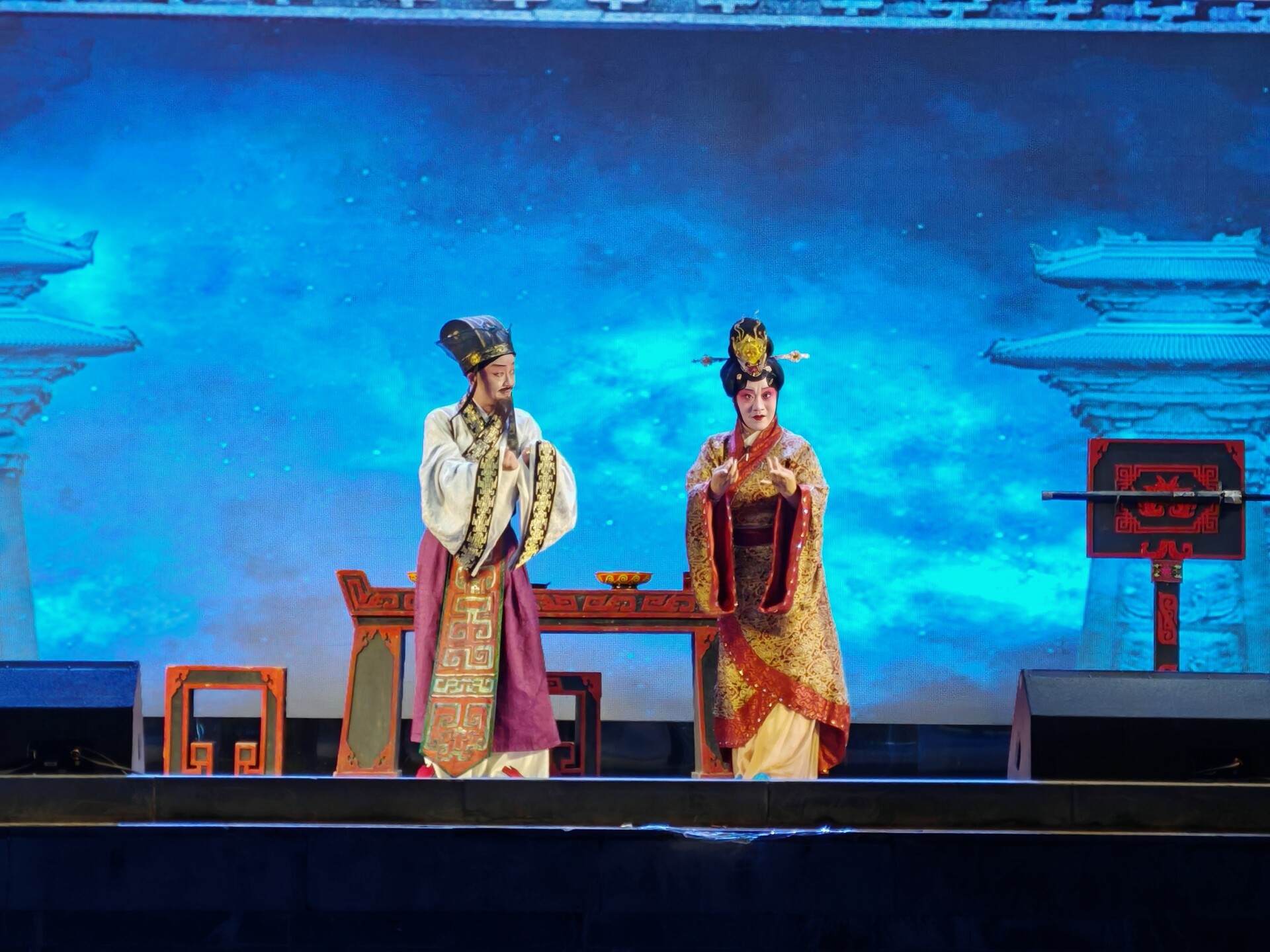 我们的节日“中秋”文化惠民演出暨“湘剧家园”周周演活动在桂阳文化园举行