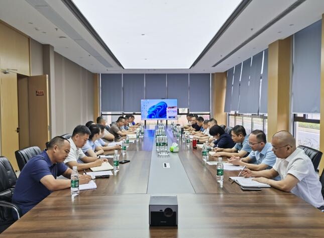 巫初华到桂阳高新区现场办公