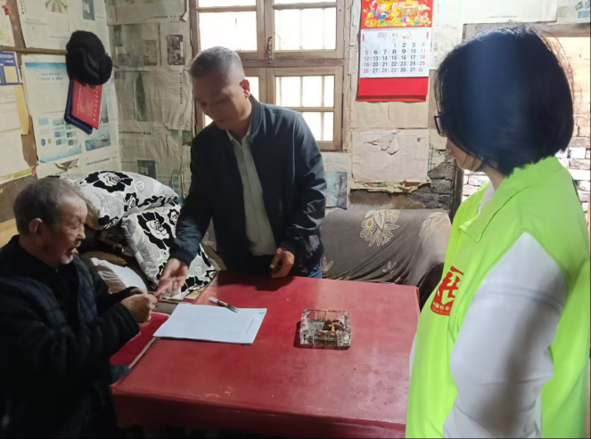 桂阳县洋市镇：情暖重阳 敬老爱老送温情