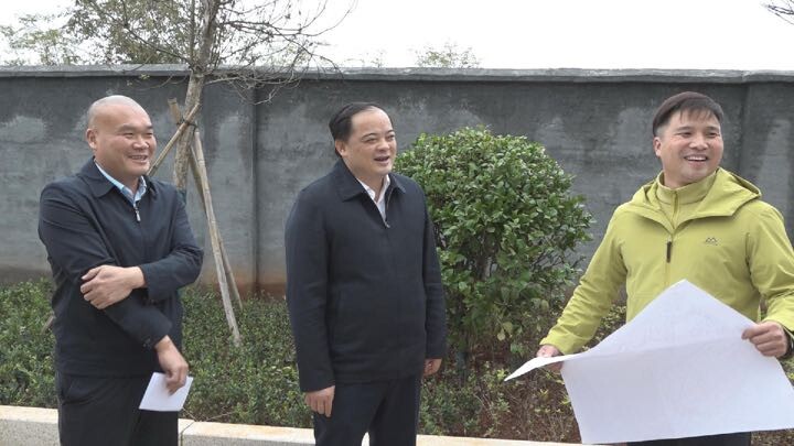 李志强到桂阳高新区现场办公