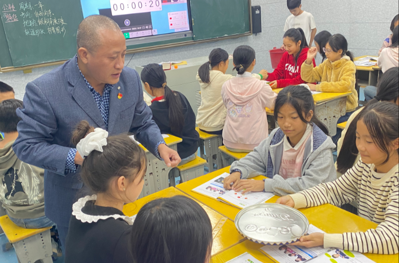 难忘支教沙洲最后一课