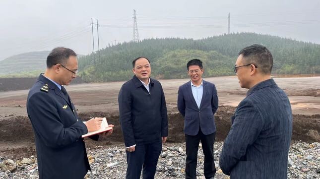 李志强践行“四下基层”调研房屋建筑、消防安全和矿山（尾矿库）安全生产暨开展“走找想促”活动