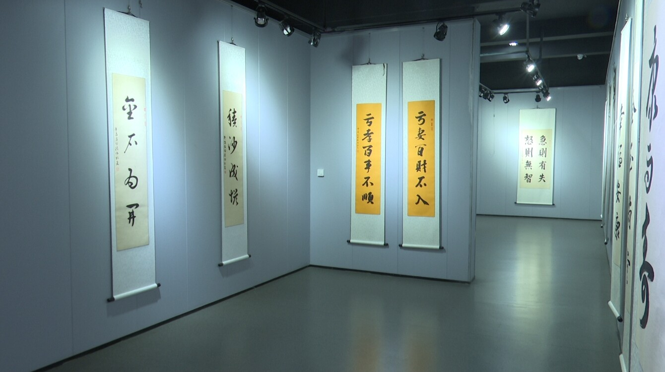 桂阳籍书法家欧阳利尧书法作品巡回展“燃” 动蓉城