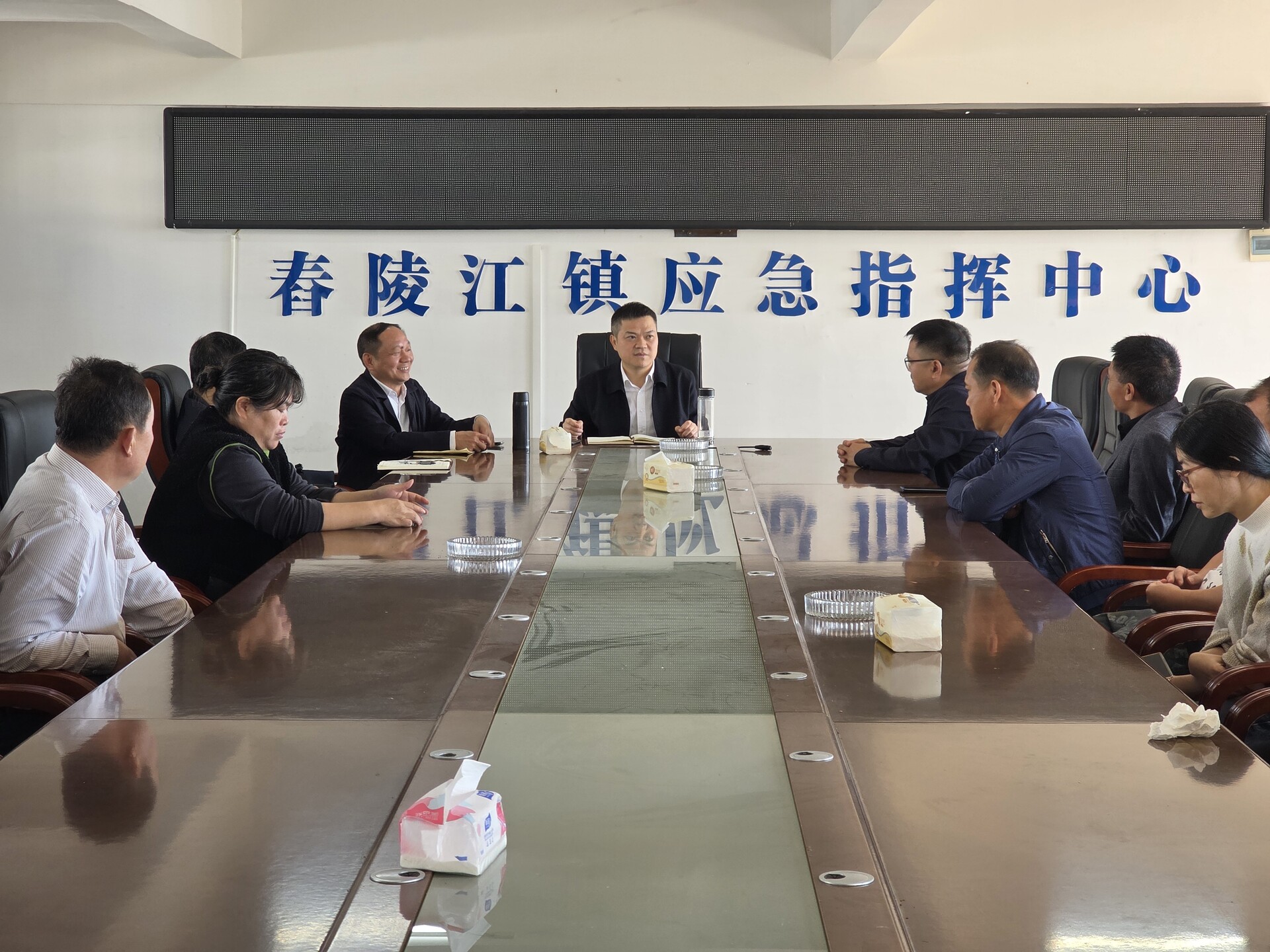 巫初华到乡镇调研督导当前重点工作