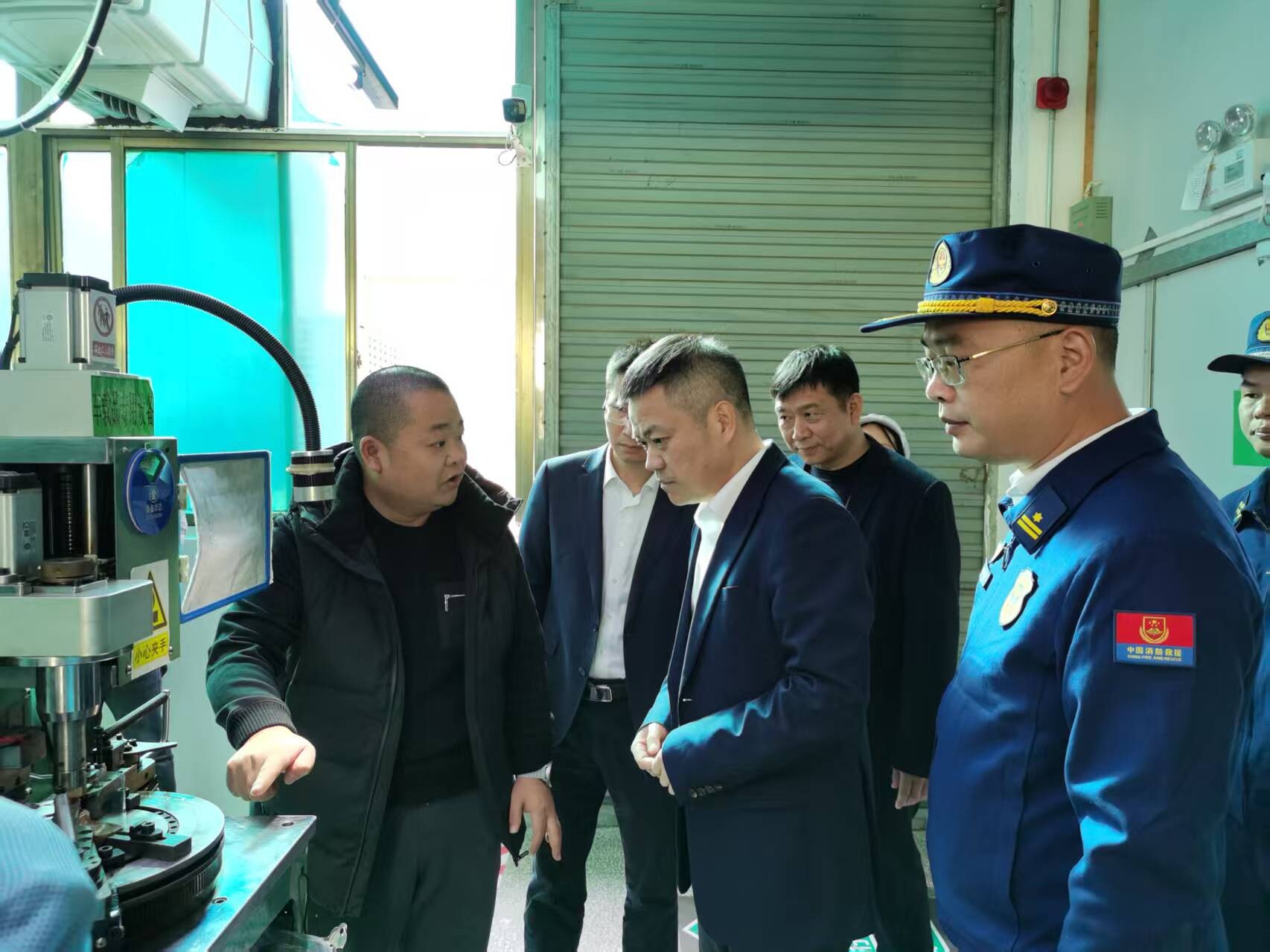 巫初华督导检查生态修复问题整改暨安全生产工作