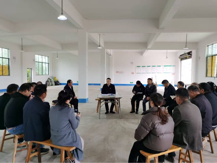 学习贯彻党的二十届四中全会精神 巫初华到敖泉镇三塘村宣讲党的二十届四中全会精神