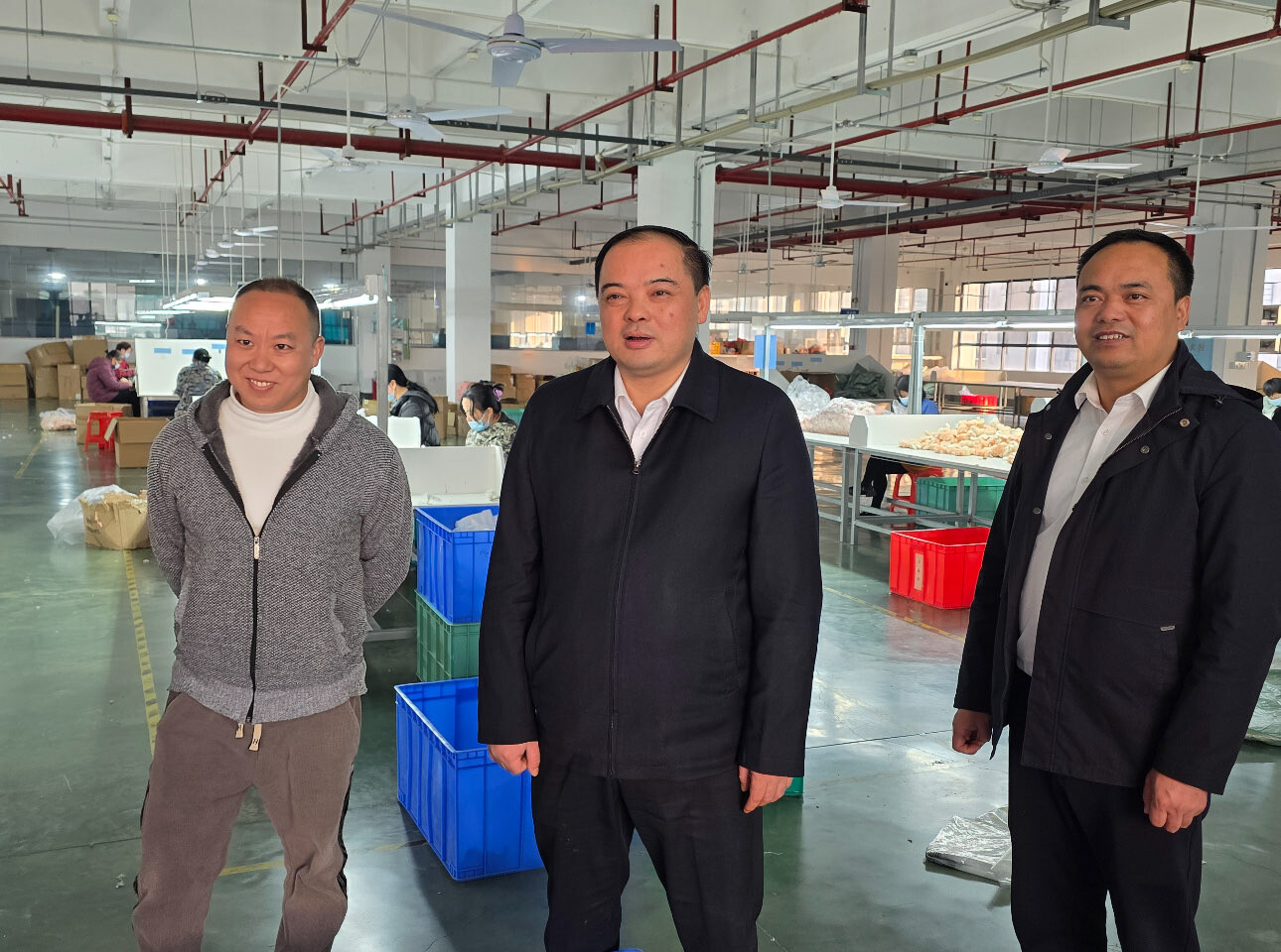 李志强到桂阳高新区现场办公