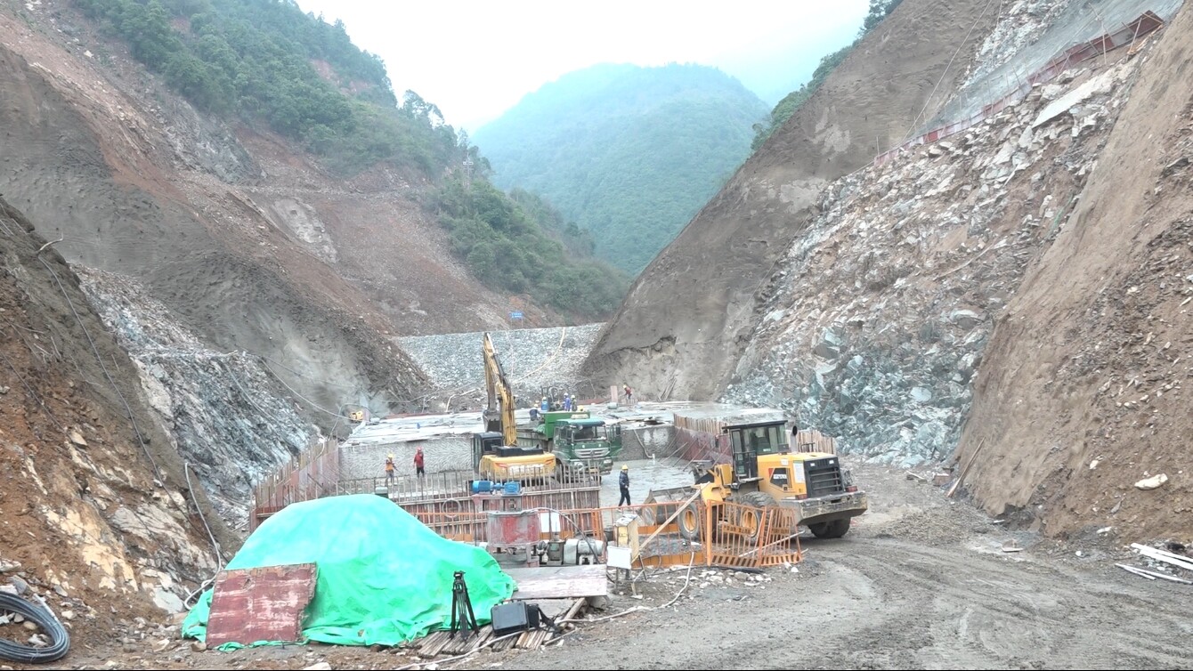 深入推进“六大新行动” 全面实施“七大攻坚”丨冲刺关键节点   蒹葭水库建设跑出“加速度”