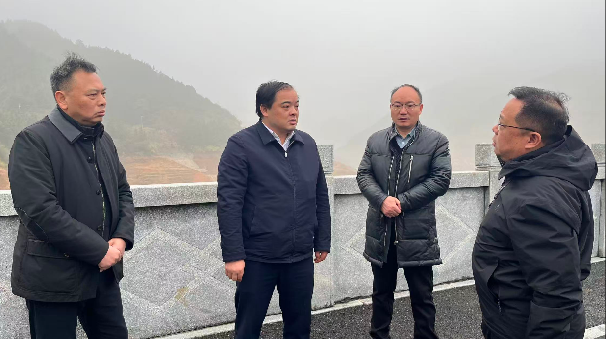 李志强践行“四下基层”调研水利工程建设工作暨开展“走找想促”活动