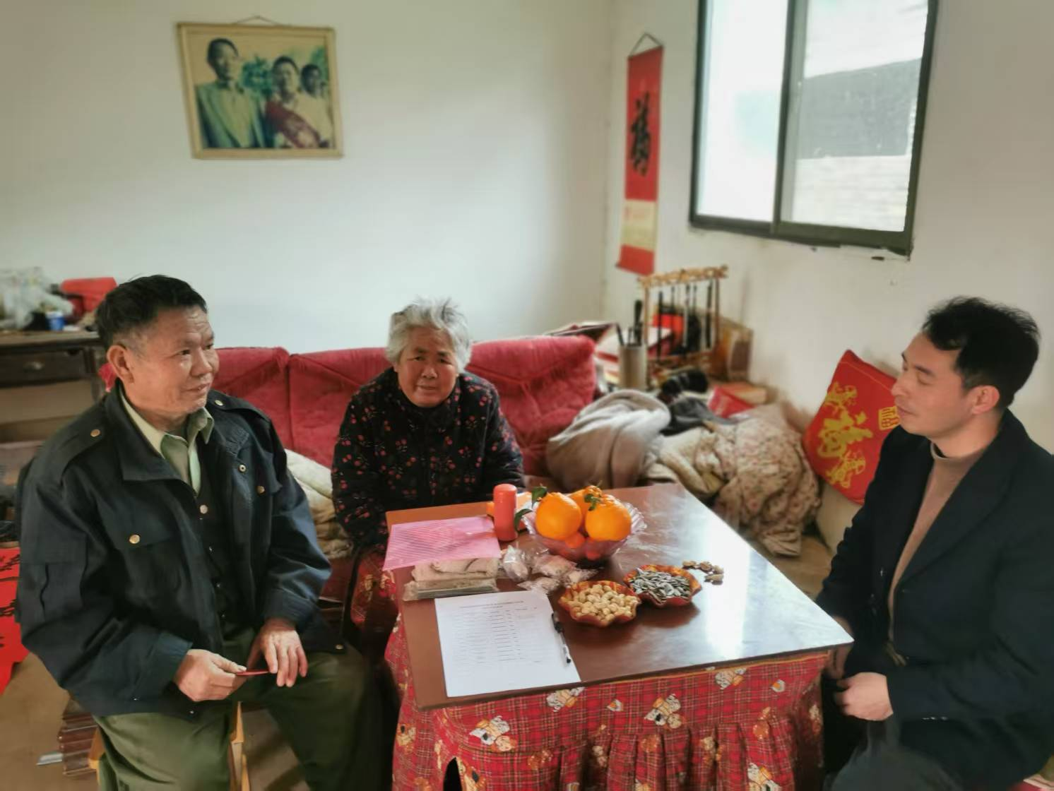 桂阳县科协走访慰问基层科技工作者