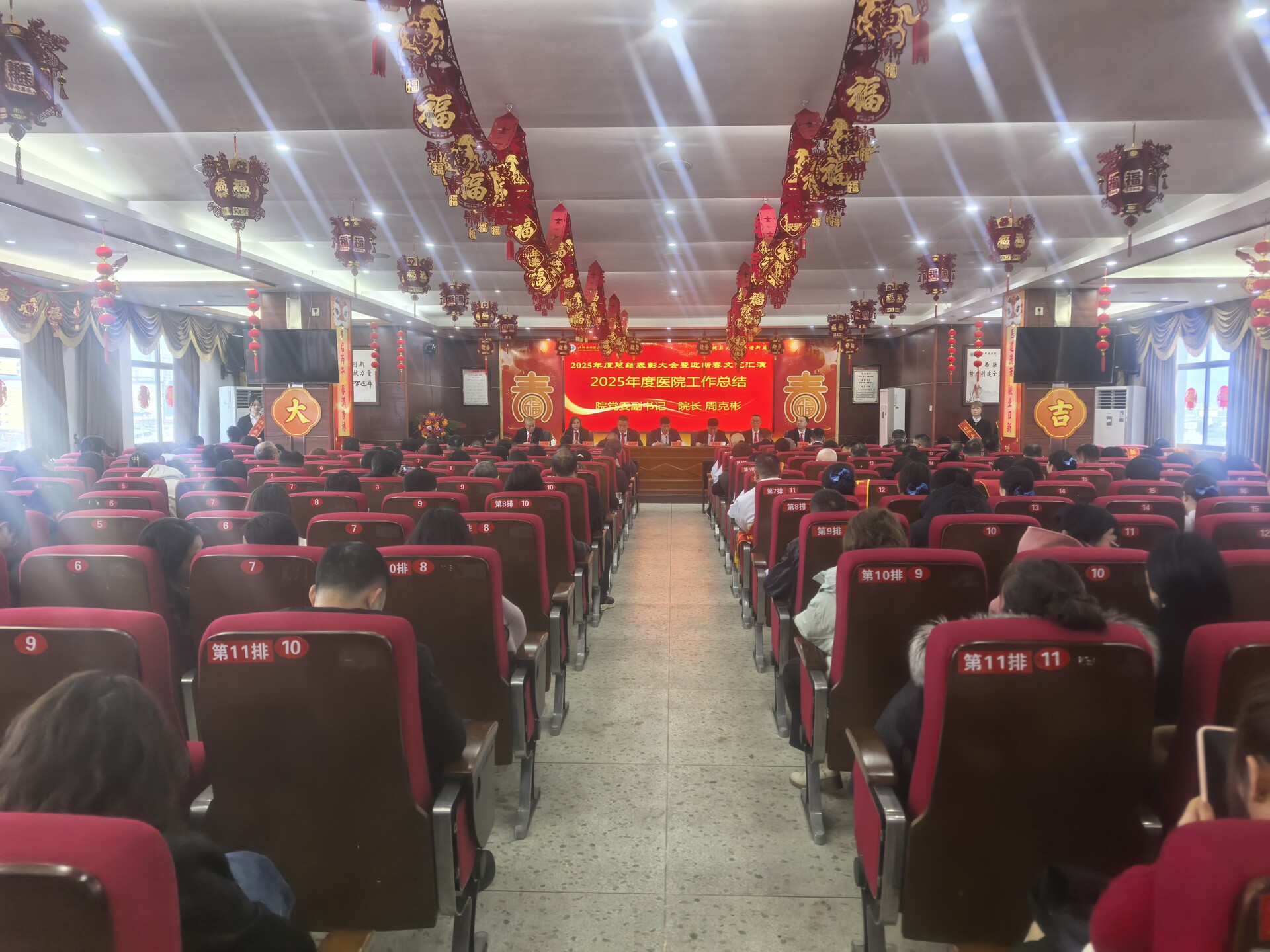 县中医医院召开2025年度总结表彰大会