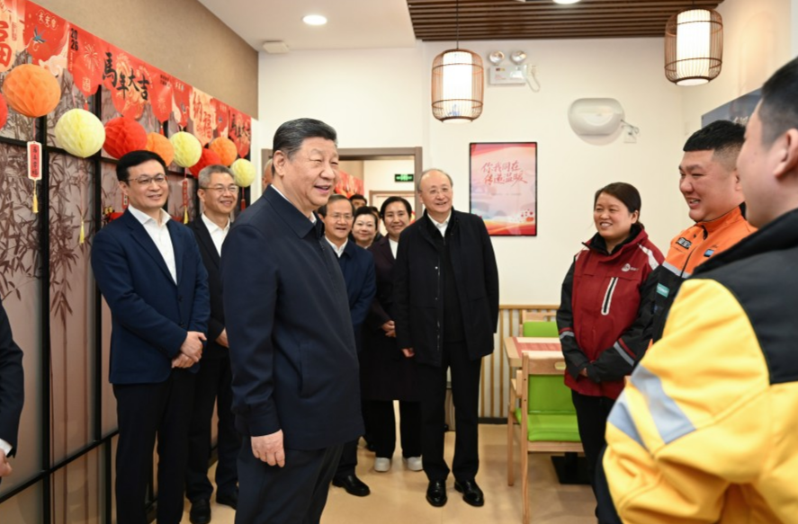 学习进行时丨温暖瞬间 饱含深情