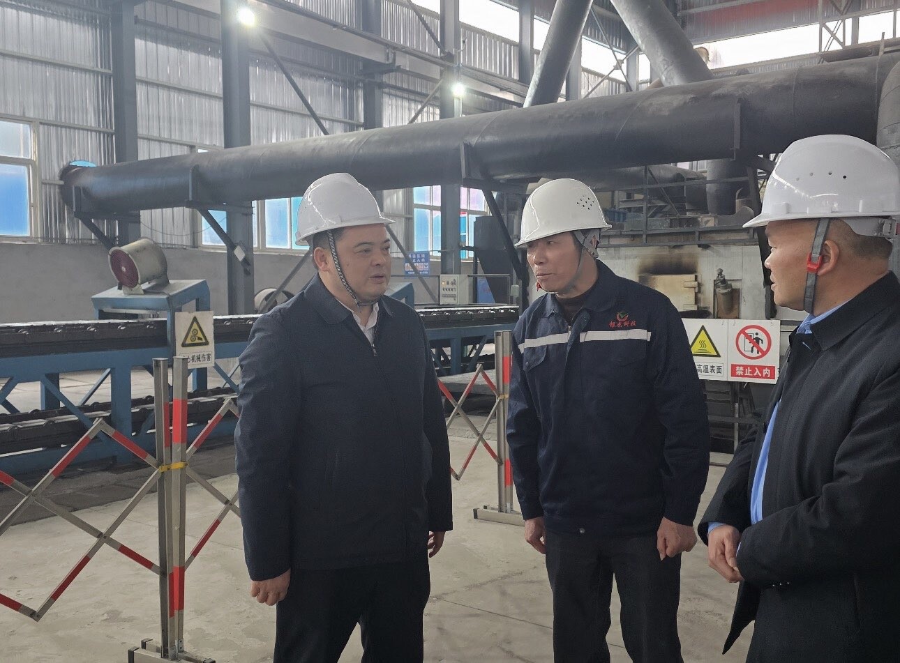 李志强调研企业复工复产和安全生产工作