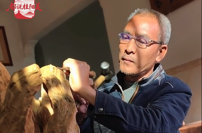 都说桂阳美·老罗的木雕