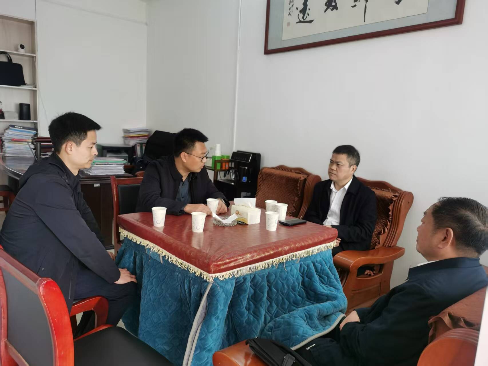 巫初华到乡镇调研指导当前重点工作