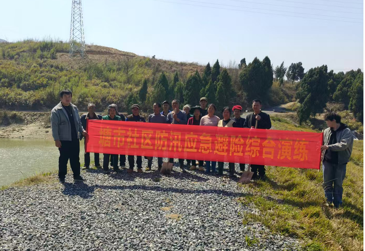 塘市镇：高位部署靠前督 以练筑堤防未然