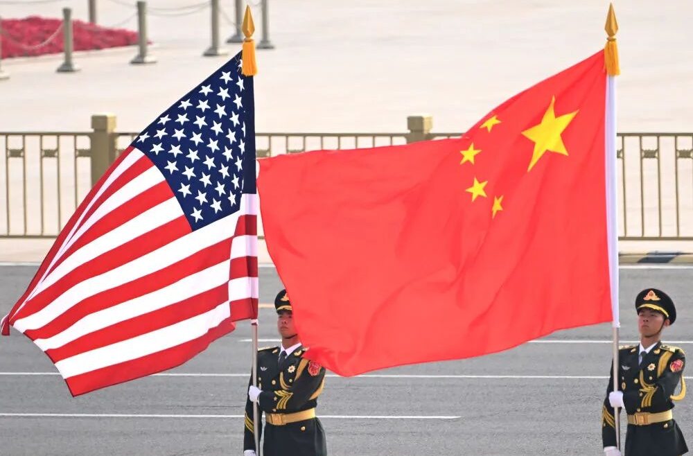 习近平为美国总统特朗普举行欢迎仪式