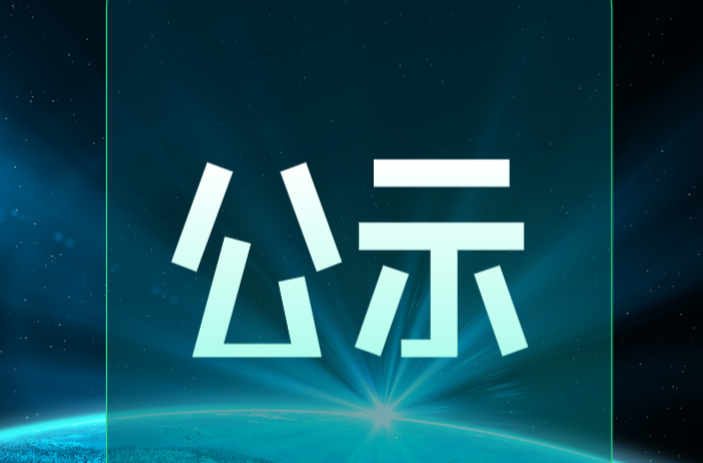 公示