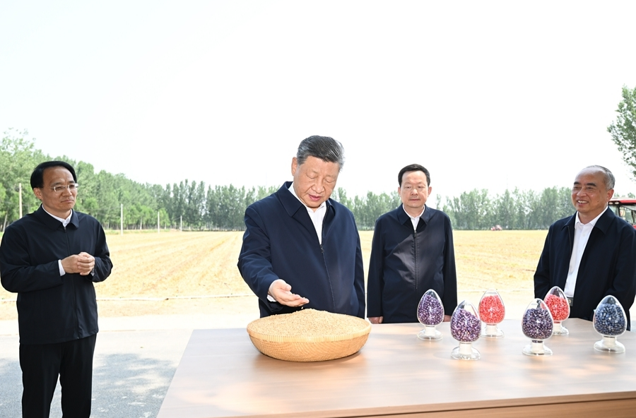 习近平在山东德州考察